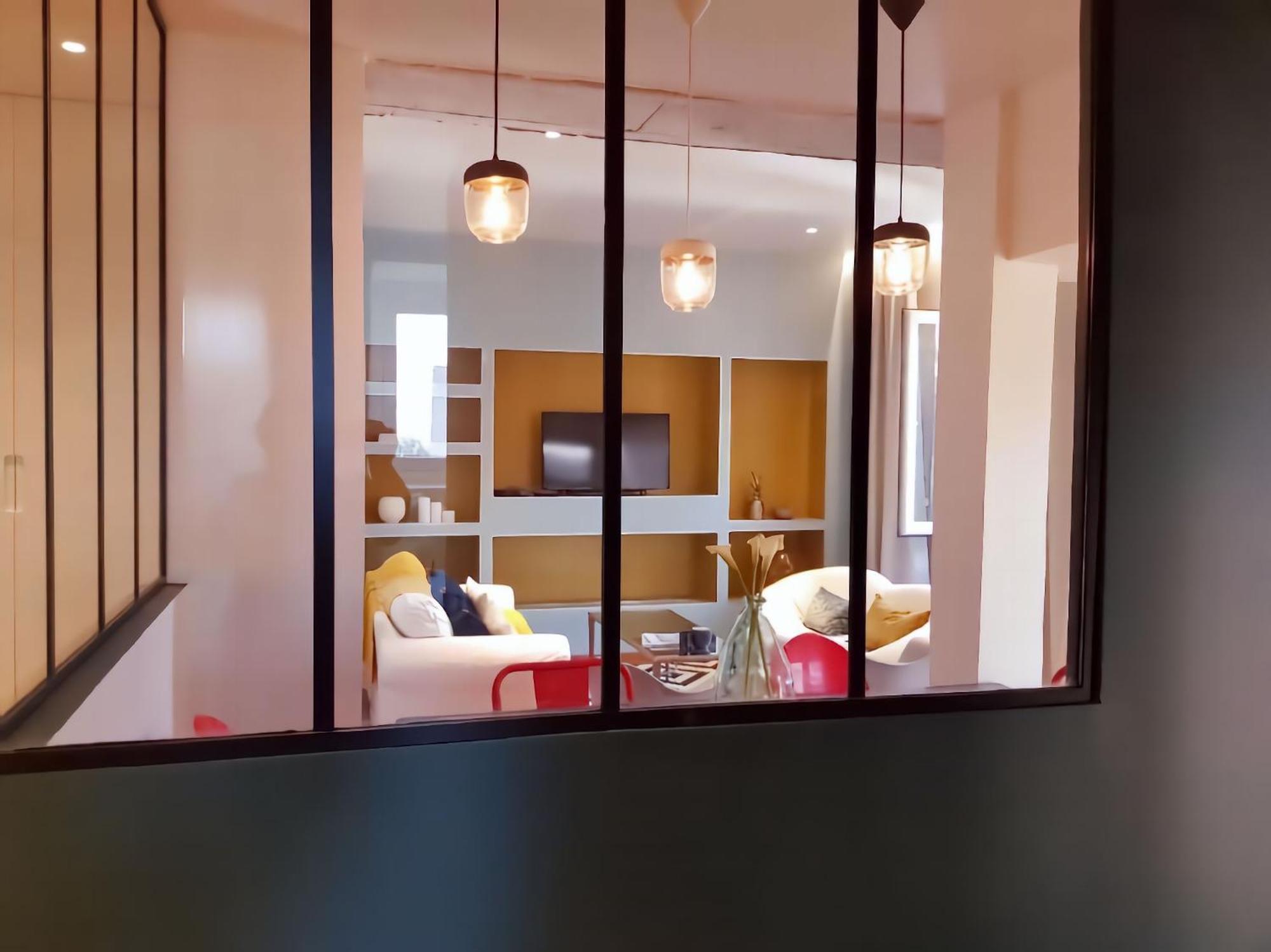 Apartment Design Rouen-gare Avec Parking Prive *